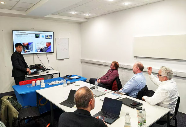 U乐国际空气能黄埔军校培训班欧洲巡回培训